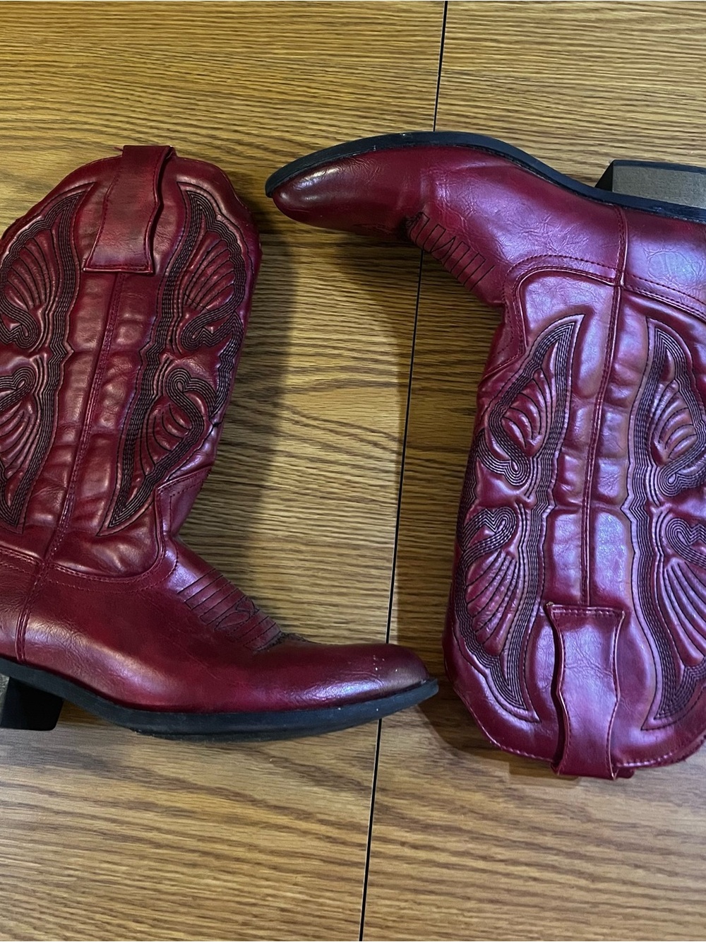 Flex West Reba Woman’s Red Western Cowboy Boots Size 10M